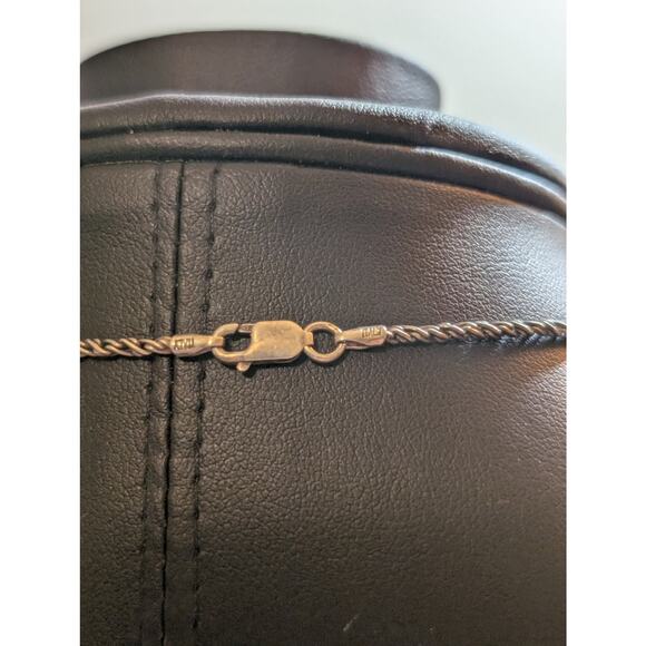 Signed James Avery 925 Sterling Silver 'A Mother's Love' Heart Pendant Necklace - Picture 5 of 10